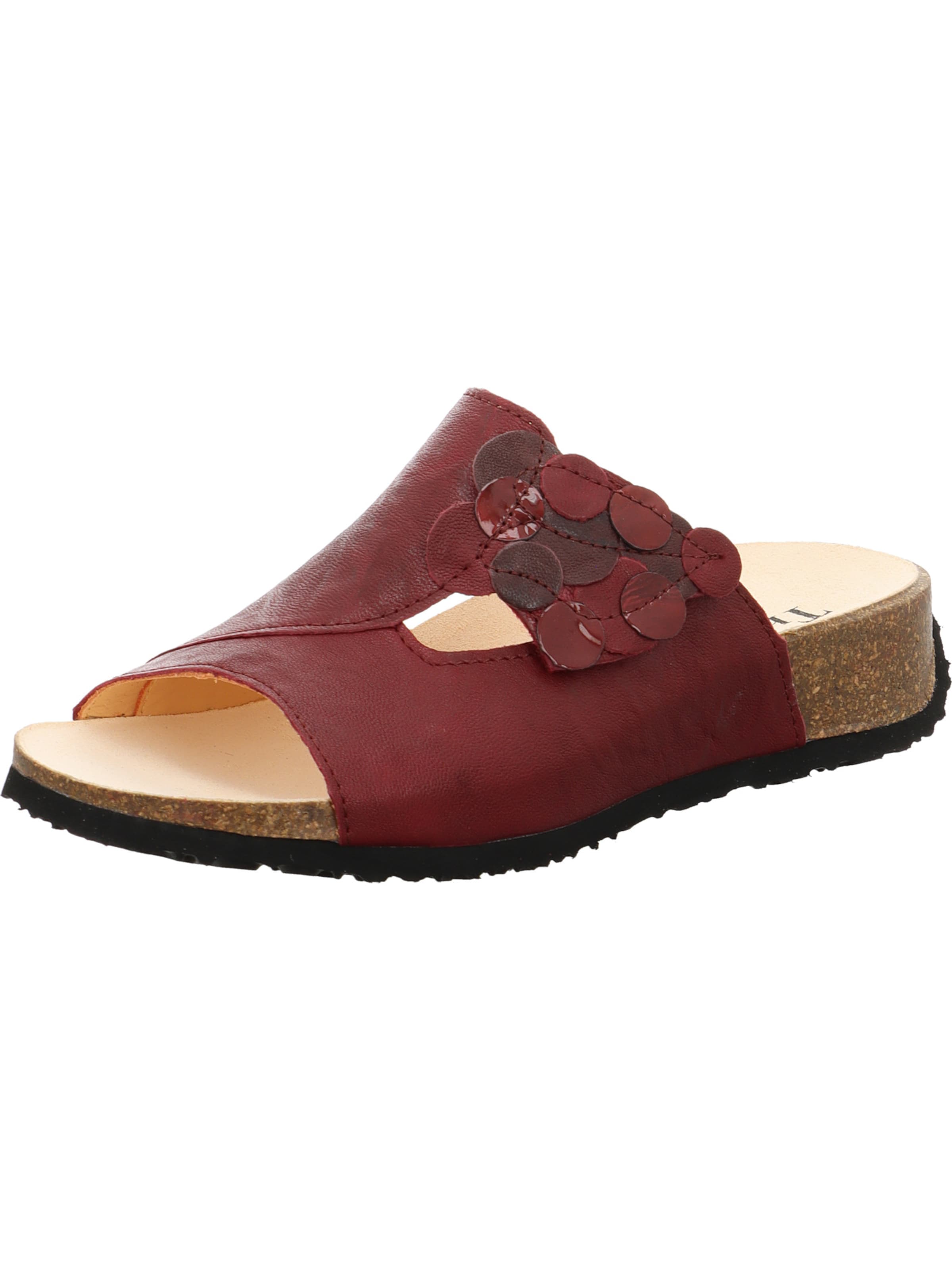 THINK! Mules 'Mizzi' in Red: front