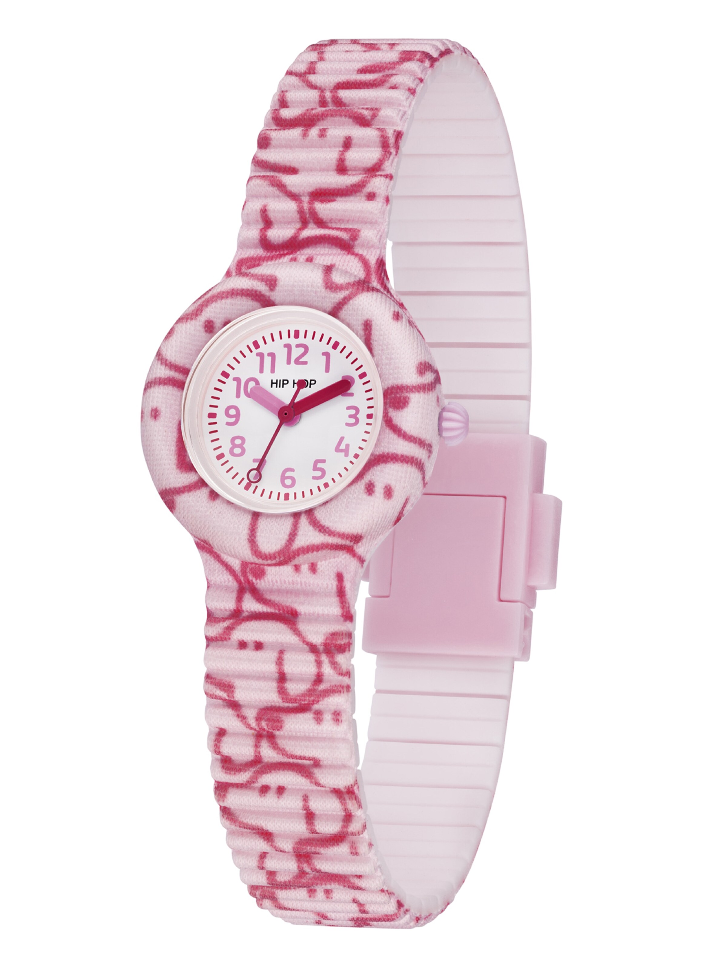 Orologio 'Kids Fun' di Hip Hop in rosa: frontale