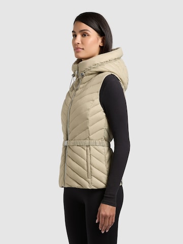 Gilet 'Demie' di khujo in verde