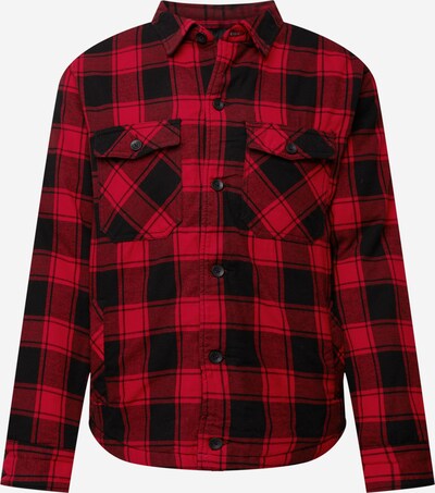 Brandit Prehodna jakna | rdeča / črna barva, Prikaz izdelka