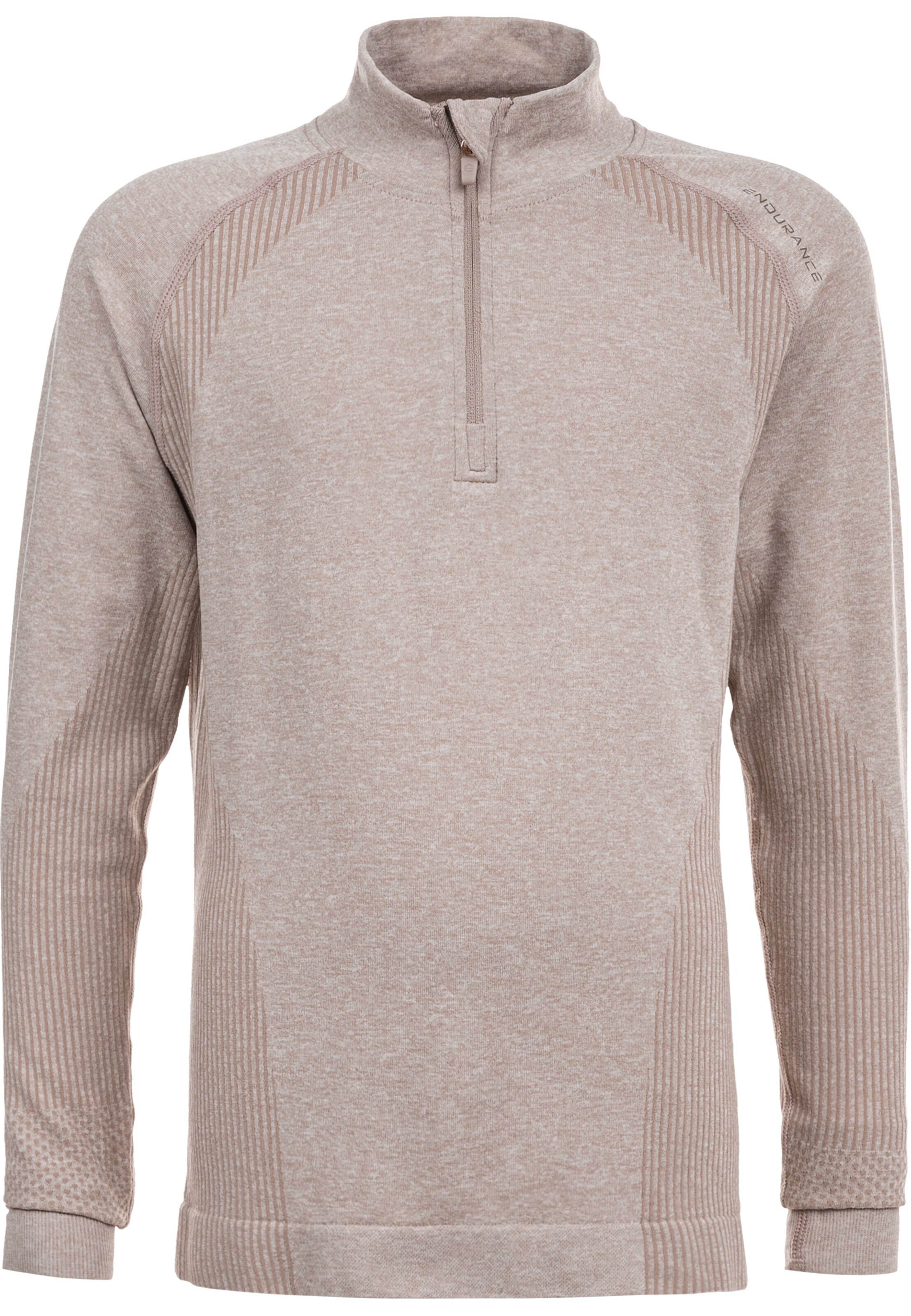 ENDURANCE Funktionsshirt 'Halen' in Beige: Vorderseite