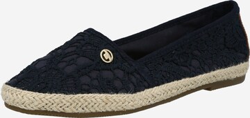 TOM TAILOR Espadrilles - kék: elől