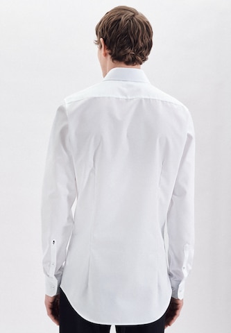 SEIDENSTICKER Slim fit Zakelijk overhemd in Wit