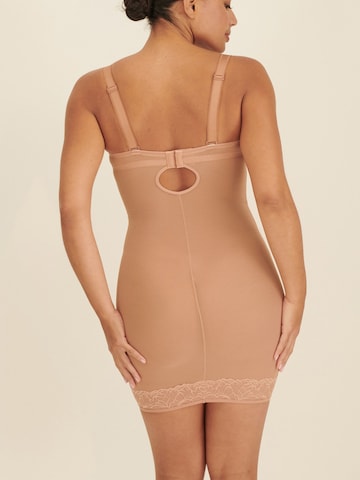 Next - Vestido de corpiño en marrón