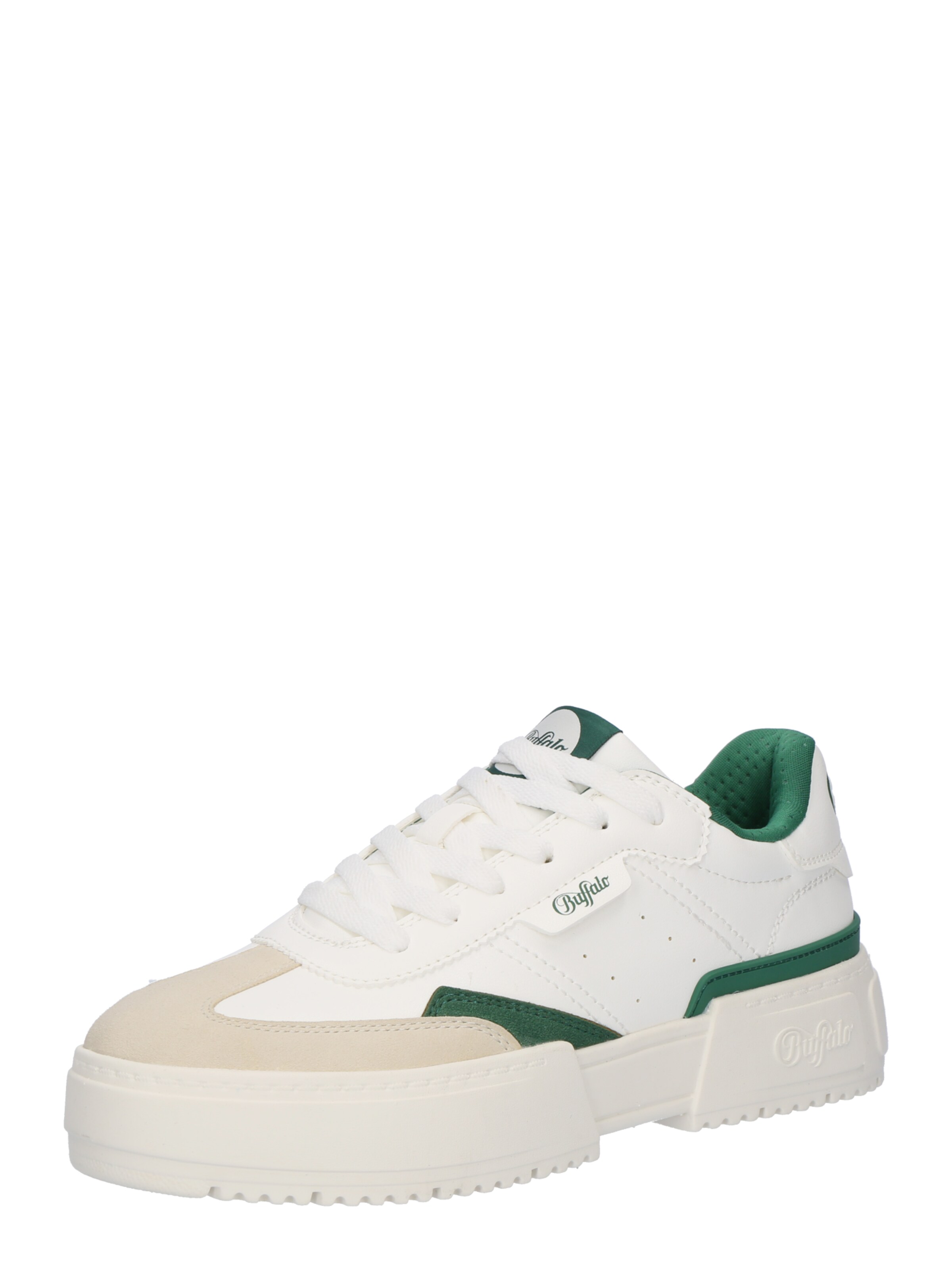 BUFFALO - Sapatilhas baixas em branco: frente