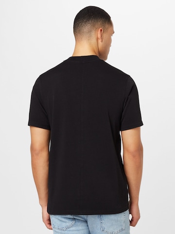 Samsøe Samsøe Regularny krój Koszulka 'Norsbro' w kolorze czarny