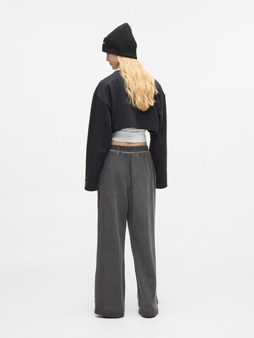 Wide Leg Pantalon KARL LAGERFELD JEANS en gris
