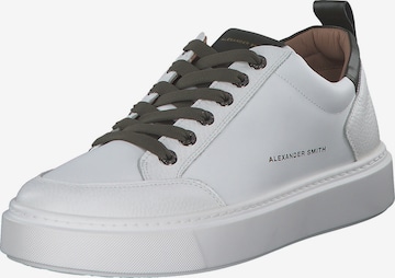 Alexander Smith Sneakers in White: front