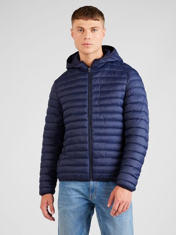 UNITED COLORS OF BENETTON Between-Season Jacket in Blue: front