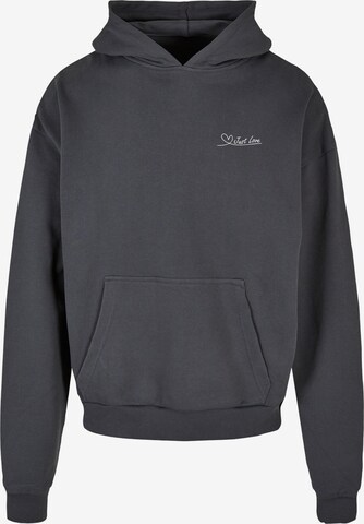Merchcode Sweatshirt 'Just Love' in Grau: predná strana