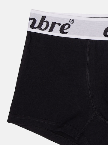 Ombre Boxershorts 'U283' in Schwarz