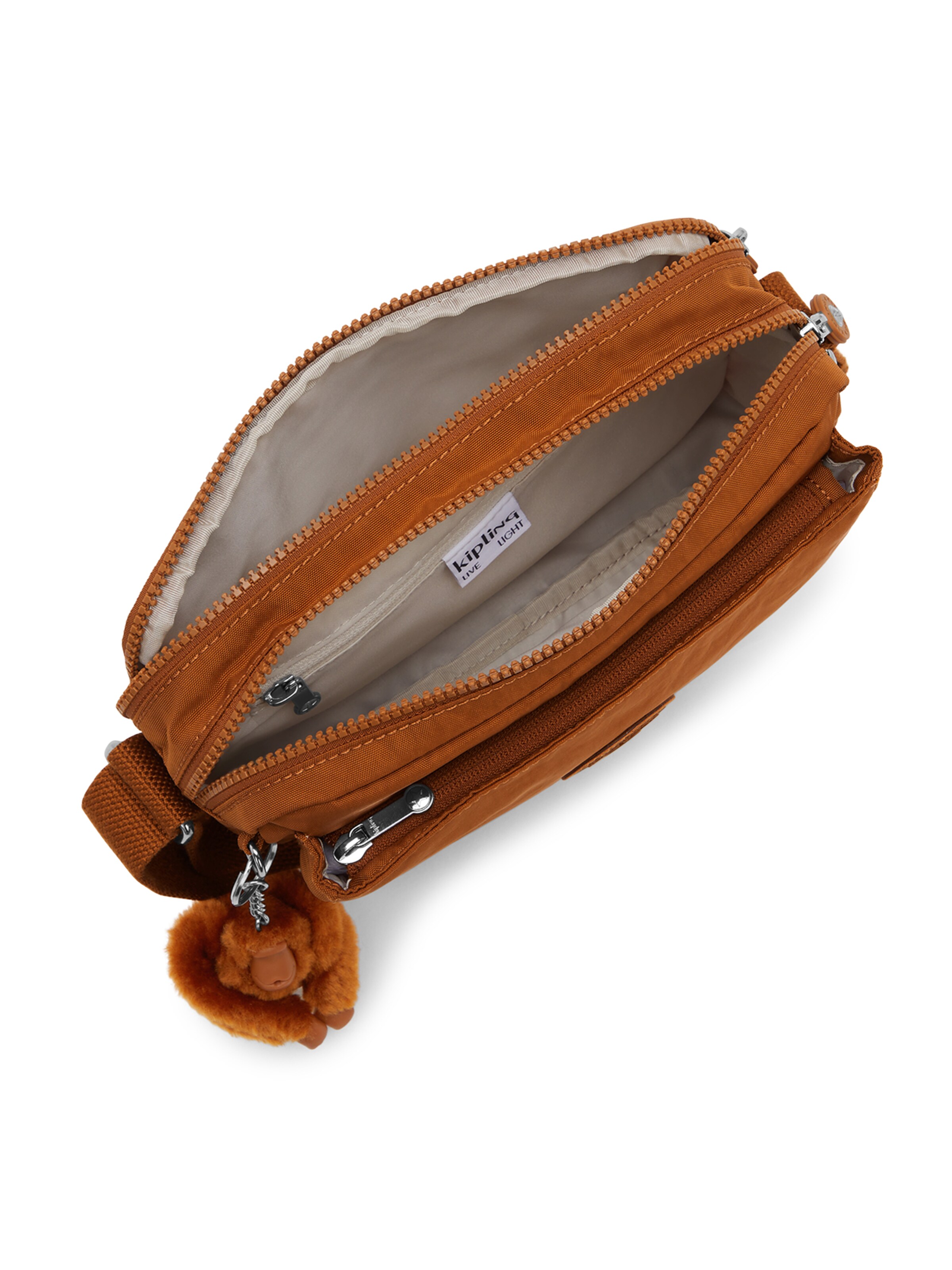 KIPLING Τσάντα ώμου 'Abanu M' σε καφέ