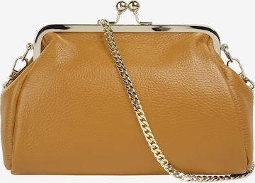 Cluty Clutch in Gelb: Vorderseite