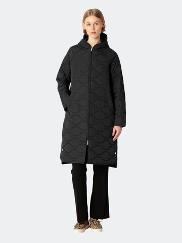 Manteau mi-saison 'QUILTED08' ILSE JACOBSEN en noir