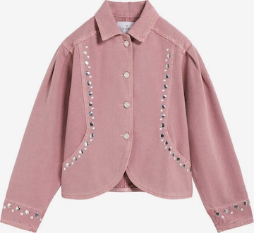 ScalpersPrijelazna jakna - roza boja: prednji dio