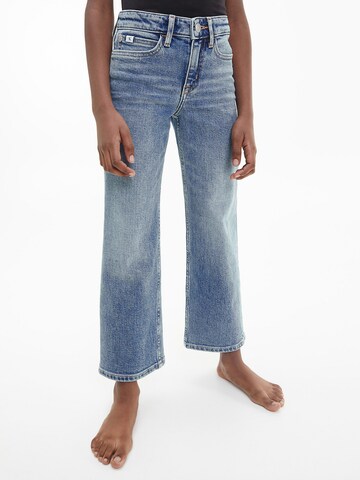 Calvin Klein Jeans Широка кройка Дънки в синьо: отпред