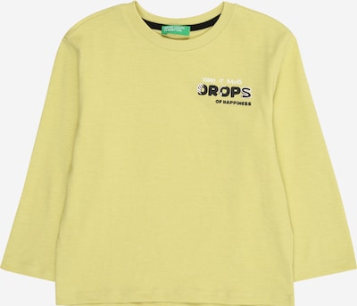 UNITED COLORS OF BENETTON Paita värissä kyyhkynsininen / limetti / musta / valkoinen, Tuotenäkymä