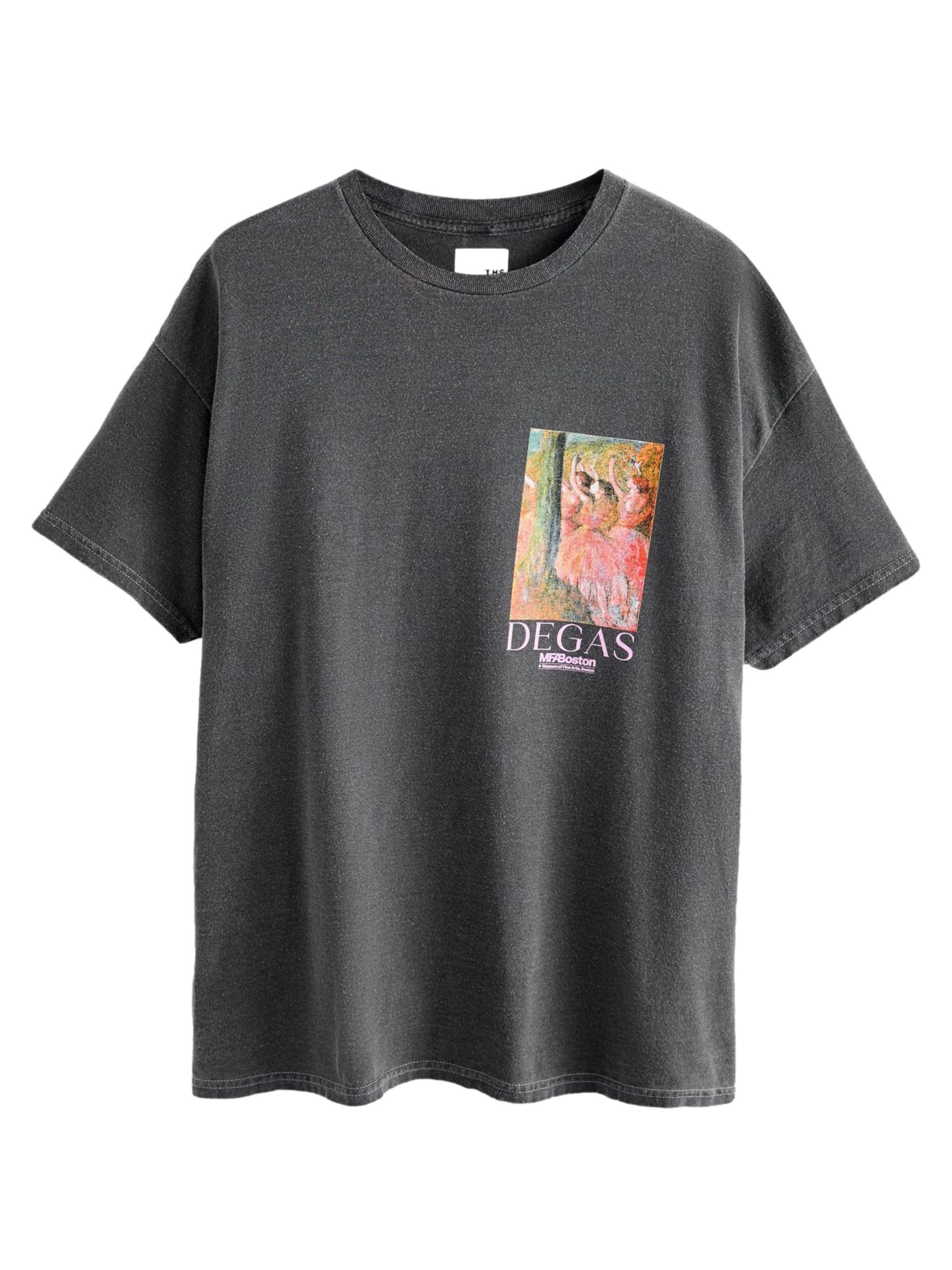 Next T-Shirt in Grau: Vorderseite