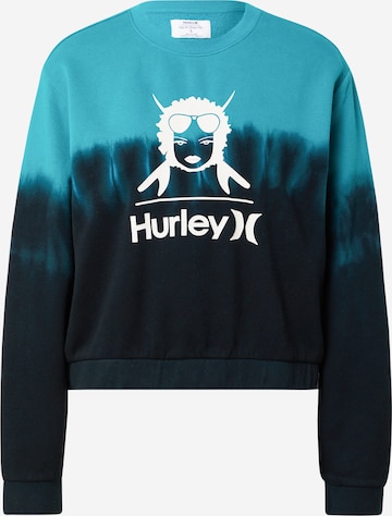 Hurley Športna majica | črna barva: sprednja stran
