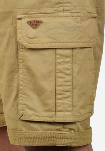 BLEND Regular Cargo Pants 'Brian' in Beige