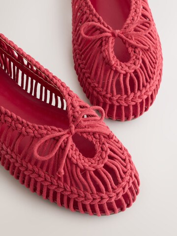 Balerini 'Forever Comfort' de la Next pe roșu