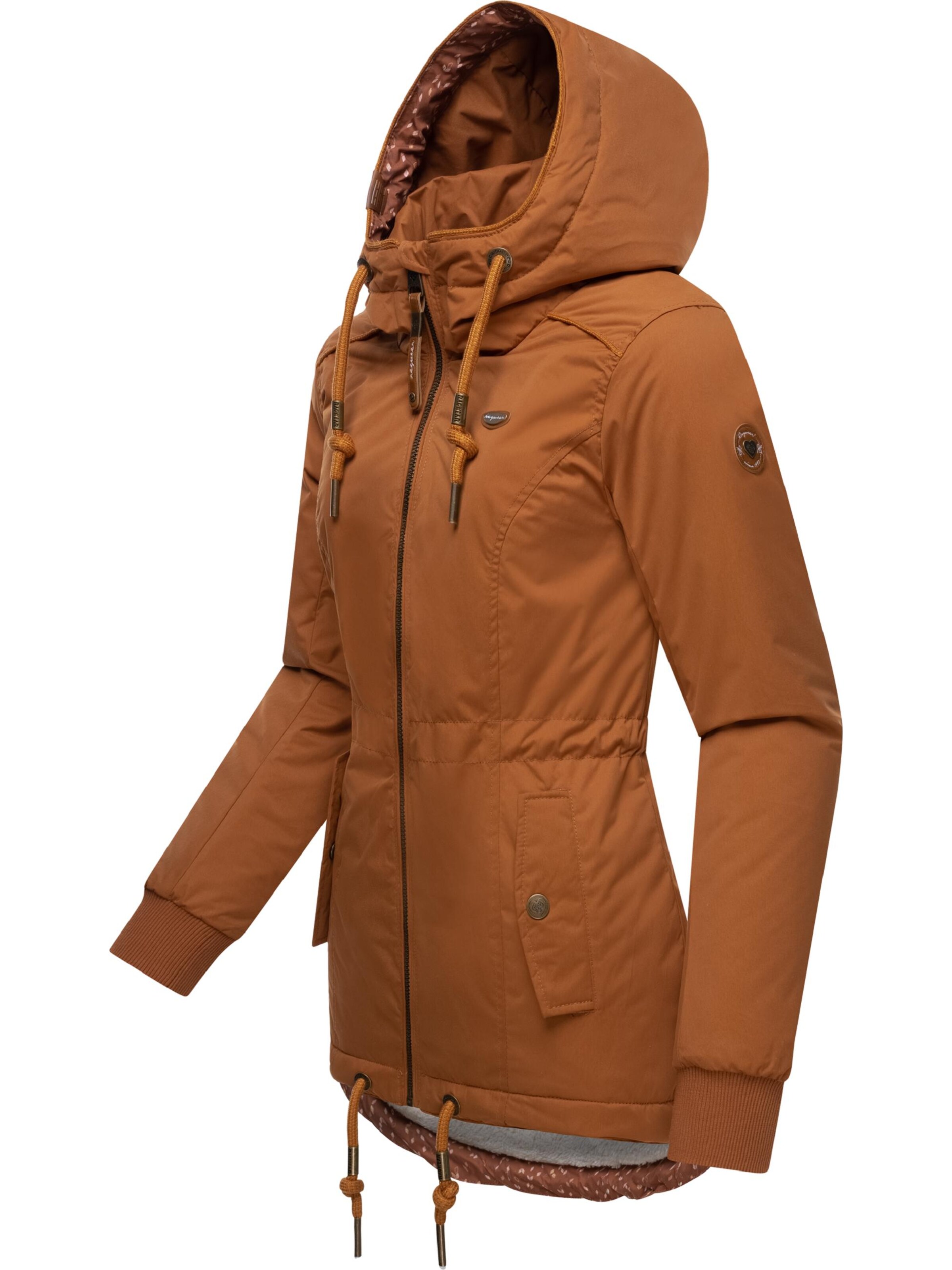 Ragwear Winterjacke 'Danka' in Braun
