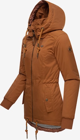 Ragwear Winterjacke 'Danka' in Braun