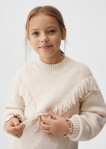 MANGO KIDS Pullover 'Olivia' in Beige