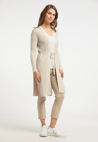 Cardigan Usha en beige : devant