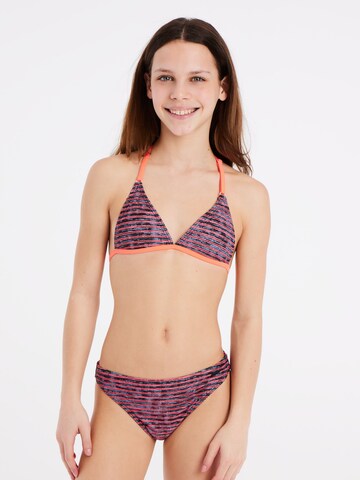 PROTEST Triangle Bikini 'PRTNIKLE JR' in Pink: front