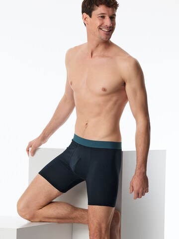Boxers ' 95/5 Organic Cotton ' SCHIESSER en bleu : devant