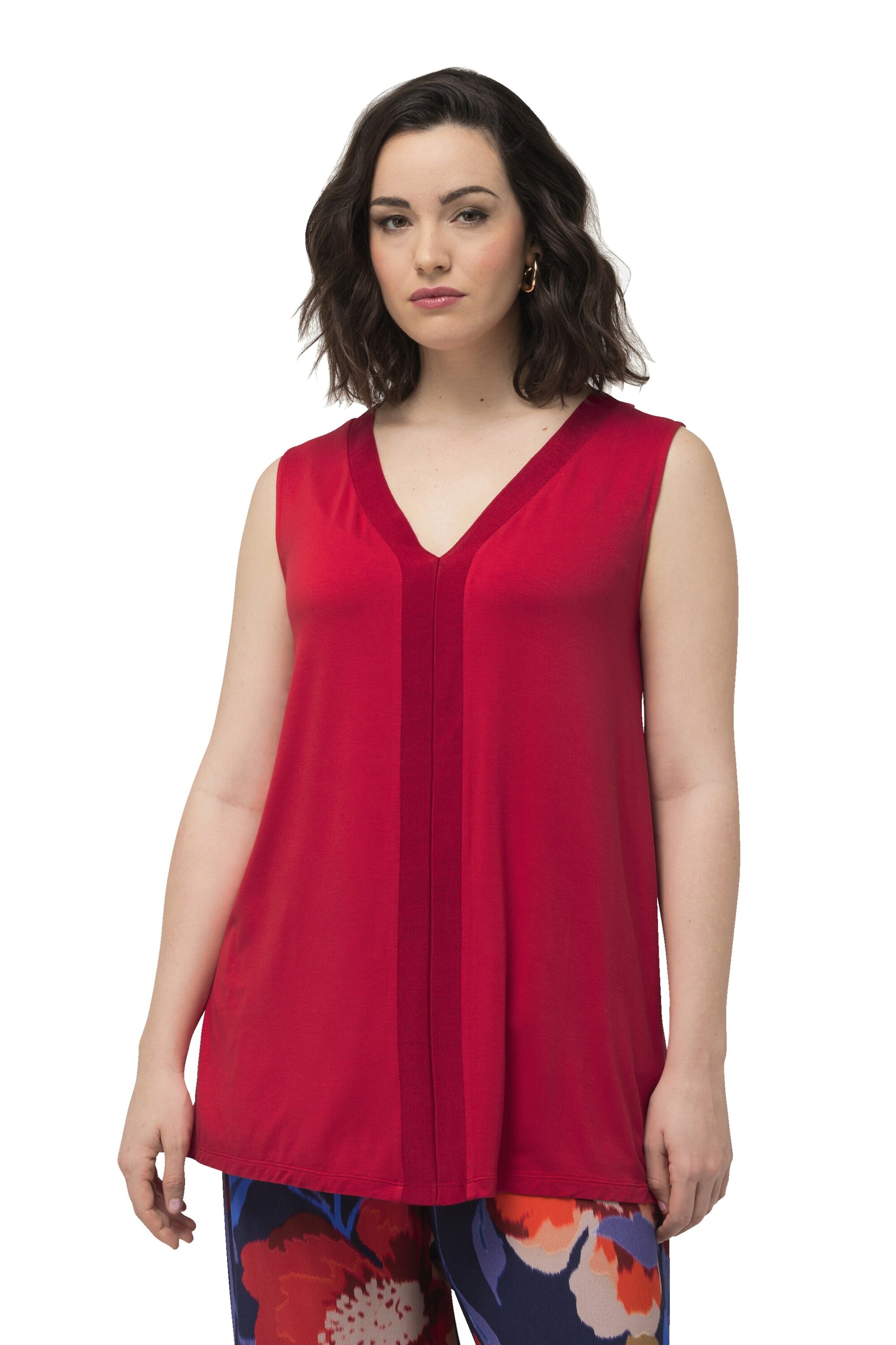Ulla Popken Top in Red: front