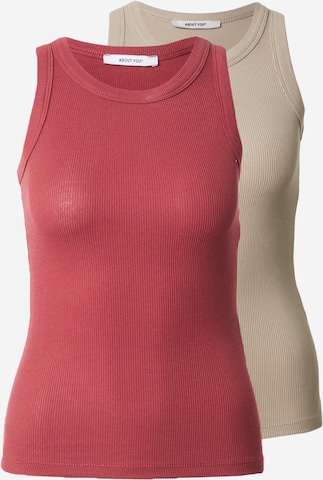 ABOUT YOU Top 'Lola' - Béžová: predná strana