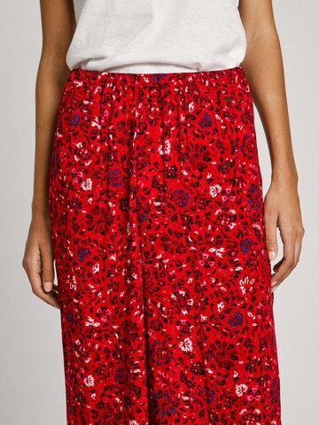 Wide Leg Pantalon 'Chastity' Pepe Jeans en rouge