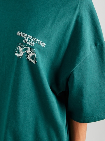 Maglia extra large 'Good Fortune' di Karo Kauer in verde