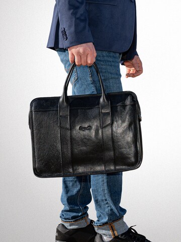 bupell Laptop Bag 'Alessio' in Black