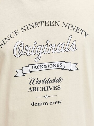 JACK & JONES Shirt in Beige