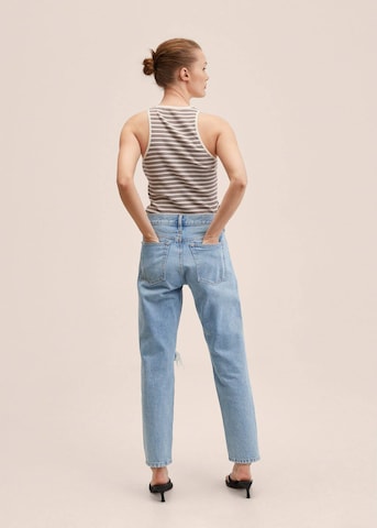 Regular Jeans 'Alessia' de la MANGO pe albastru
