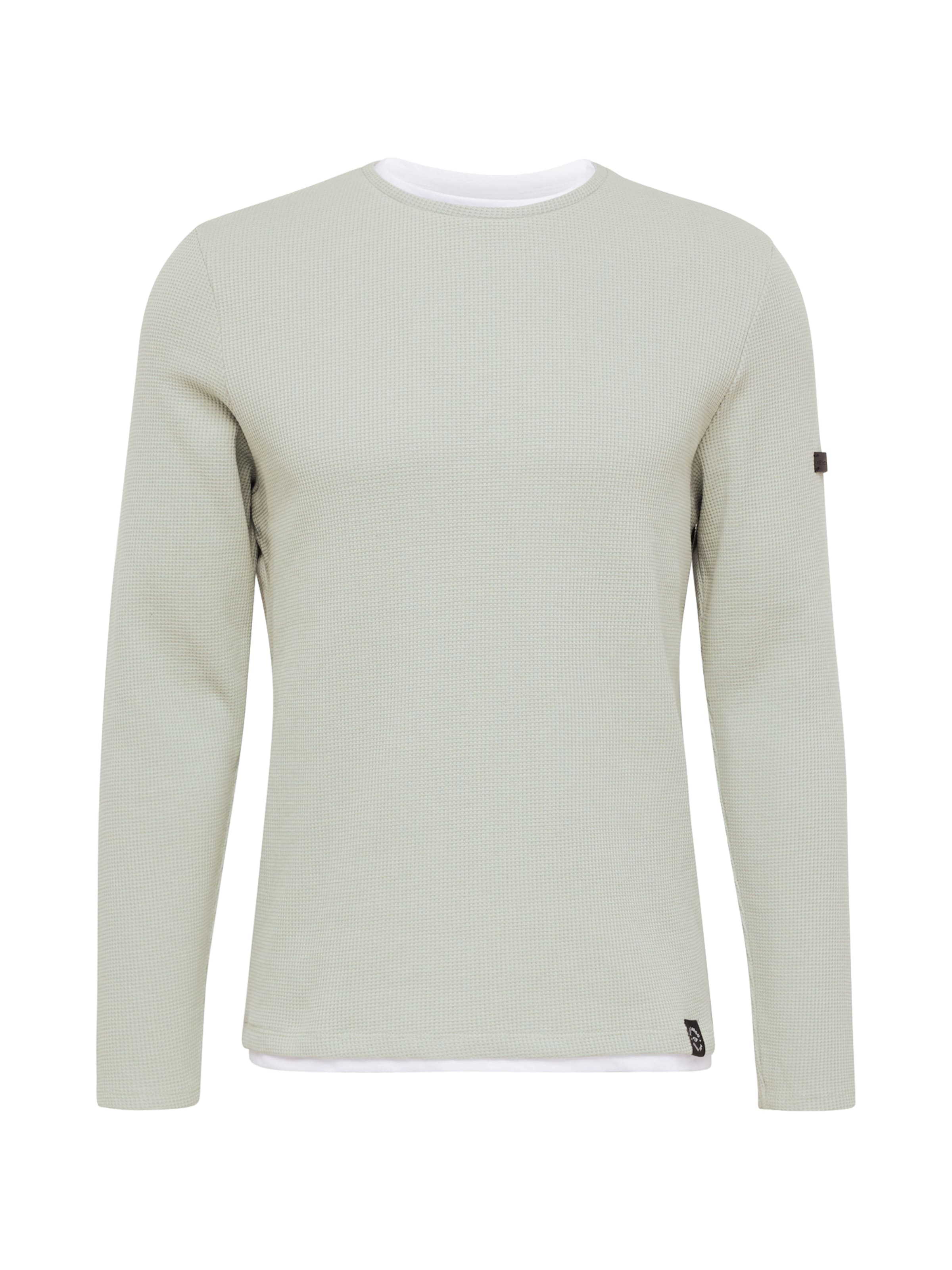 Key Largo Pull-over &#x27;STEFANO&#x27; en gris / blanc, Vue avec produit