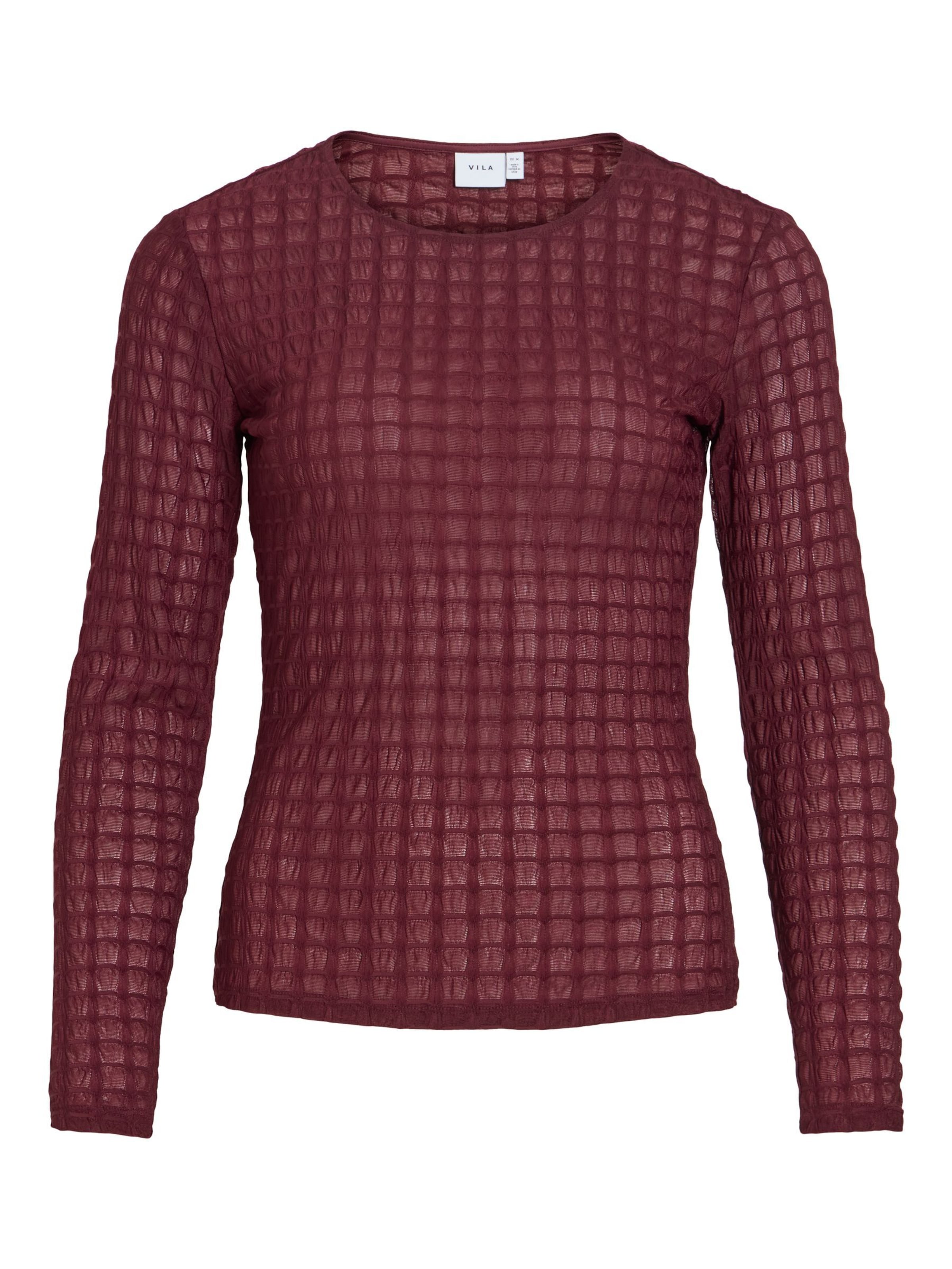 T-shirt VILA en rouge : devant