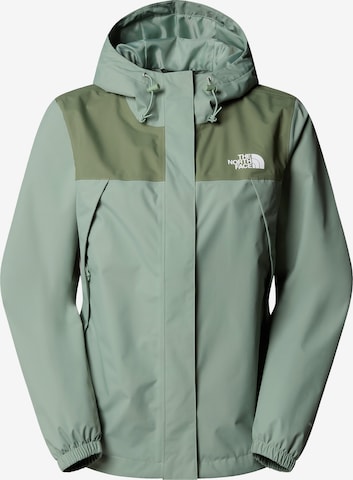 THE NORTH FACE Куртка в спортивном стиле 'ANTORA' в Зеленый: спереди