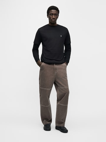 juoda Volcom Marškinėliai