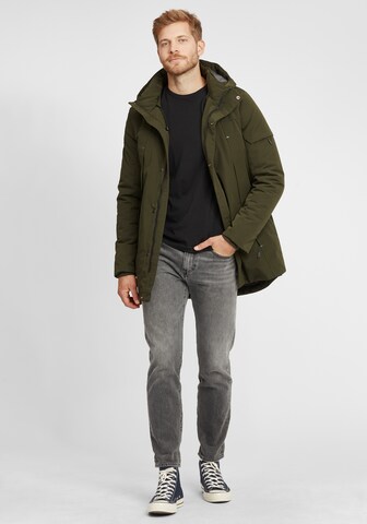 INDICODE JEANS Parka 'Rader' in Grün