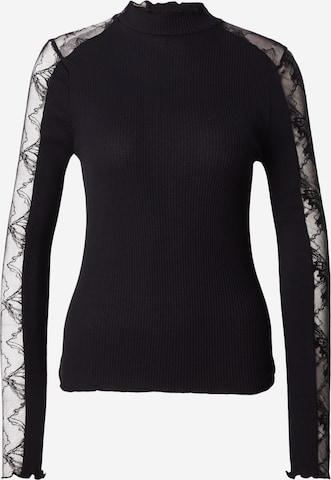 T-shirt 'RWBeatha' rosemunde en noir : devant