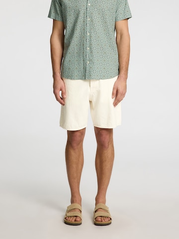 SELECTED HOMME Regular Pants 'SLHREG ALEX' in White: front