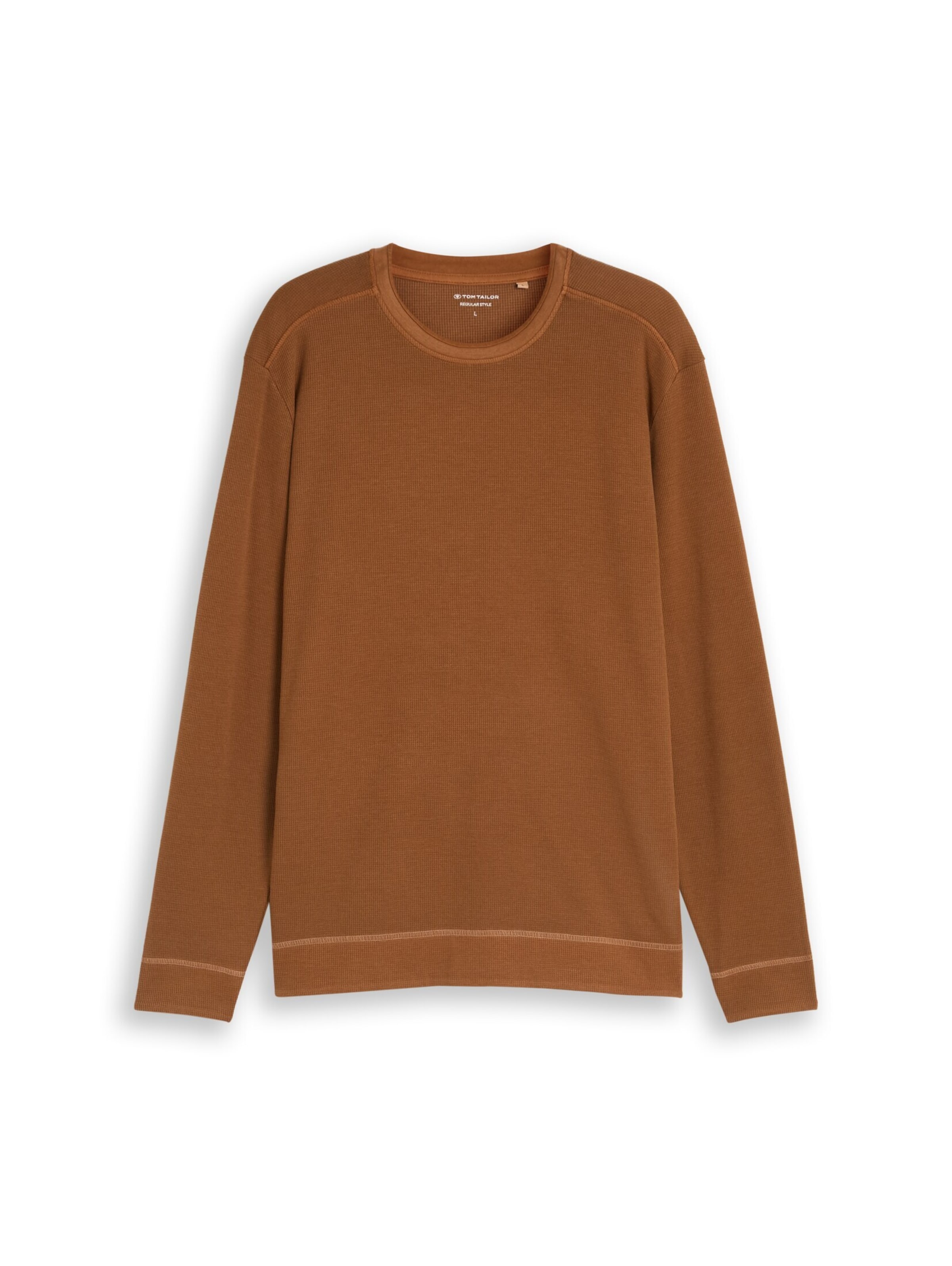 TOM TAILOR T-Shirt en XXL en marron, Vue avec produit