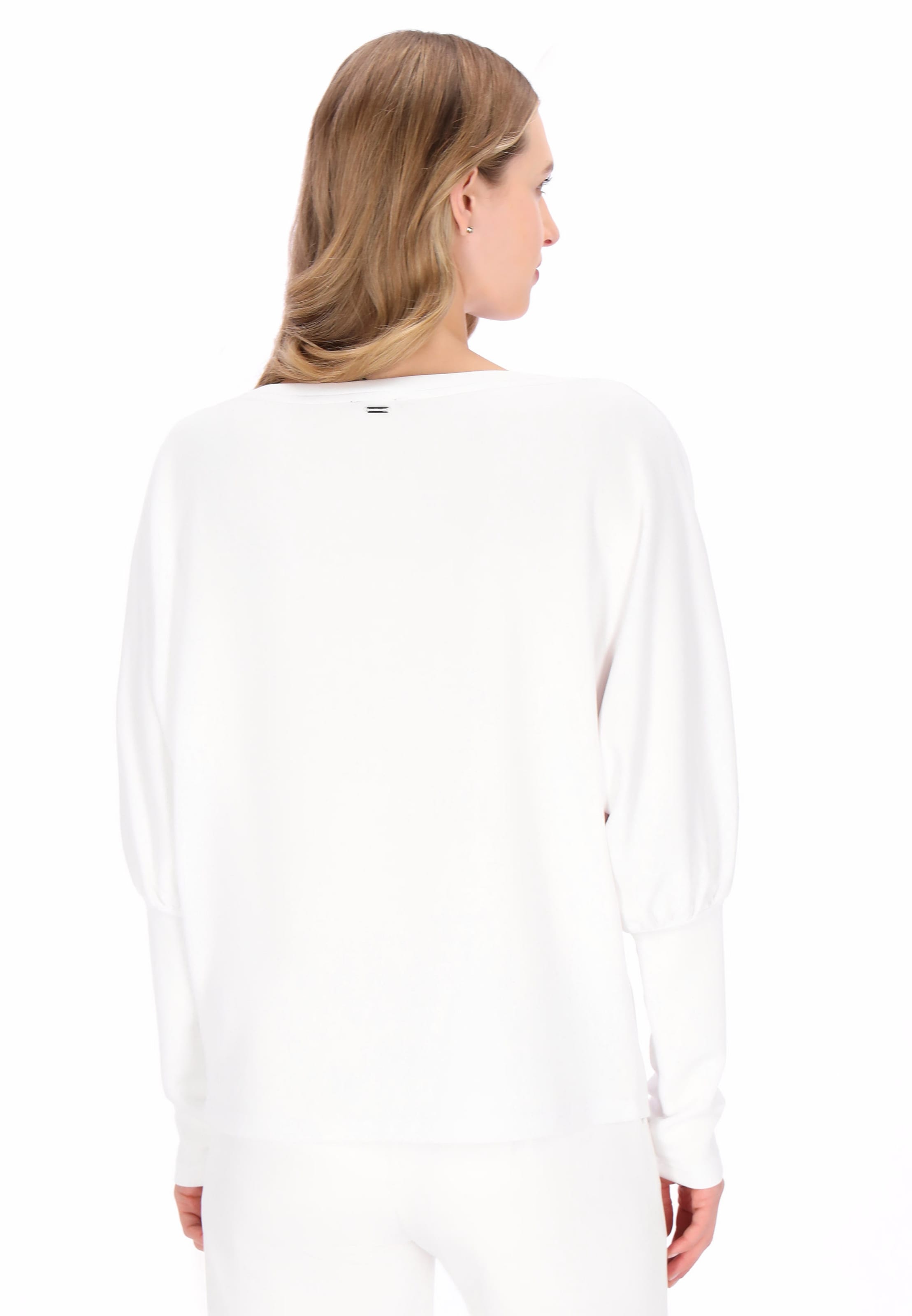 Sweat-shirt DreiMaster Klassik en blanc