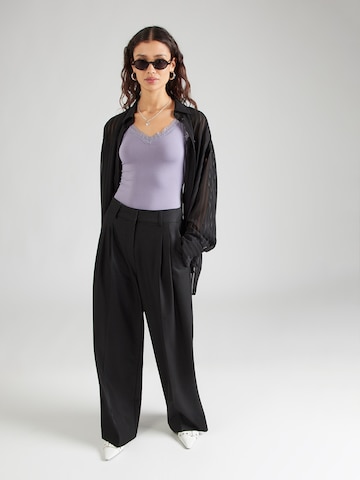 PIECES Top 'PCBARBERA' in Grey