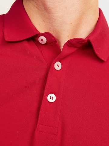 JACK & JONES - Camisa 'Paulos' em vermelho