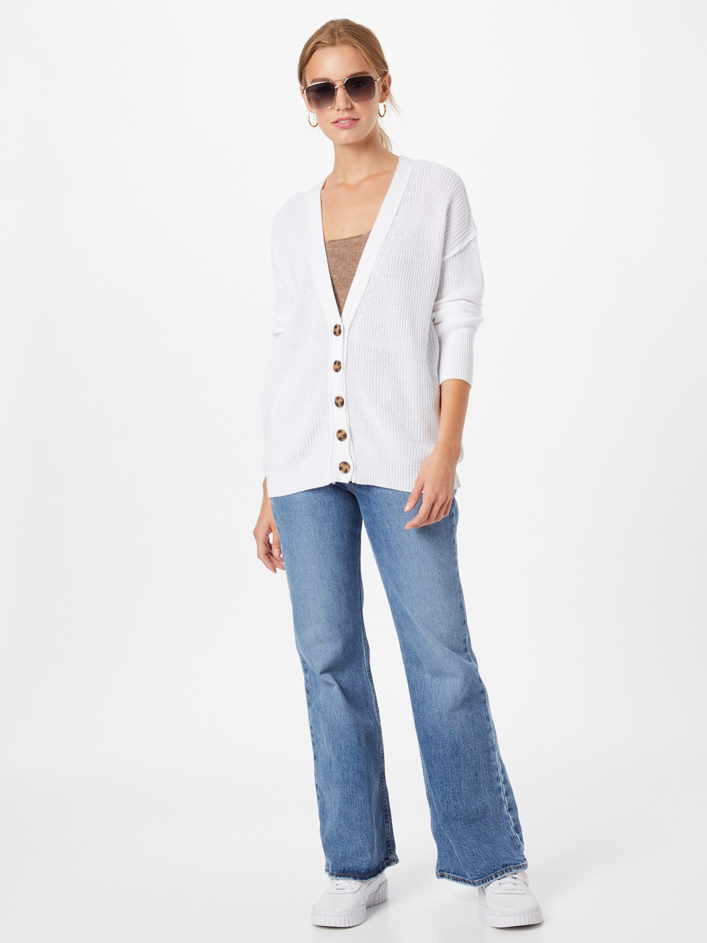 cotton on white cardigan